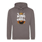Worlds Best Dad Fathers Day King Grill Crown BBQ Hoodie Father Day Hoodie - Gift for Dad UK