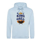 Worlds Best Dad Fathers Day King Grill Crown BBQ Hoodie Father Day Hoodie - Gift for Dad UK