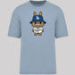Labubu Oversized T-Shirt, Cute Anime Graphic Tee for Men & Women 100% Organic Cotton Streetwear Style M8408