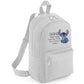 Stitch Bag, Cute Funny Quote Design Bagpack, Lilo & Stitch Lovers Gift For Kids & Teens, 600D Polyester Bag M8405