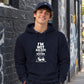 Lazy sleepy cat resting eyes Funny Memes Unisex Hoodie