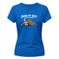 Lazy sloth doing my best quote Funny memes ladies t-shirt