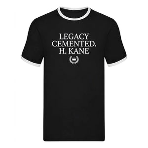 Legacy Cemented H Kane Crown Laurel Football Ringer T-Shirt