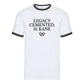 Legacy Cemented H Kane Crown Laurel Football Ringer T-Shirt