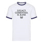 Legacy Cemented H Kane Crown Laurel Football Ringer T-Shirt