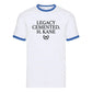 Legacy Cemented H Kane Crown Laurel Football Ringer T-Shirt