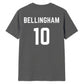 Football Legend Personalised Name And Number Unisex T-Shirt