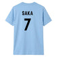 Football Legend Personalised Name And Number Unisex T-Shirt