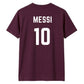 Football Legend Personalised Name And Number Unisex T-Shirt