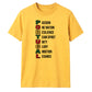 Legends Portugal football tournament unisex t-shirt