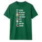 Legends Portugal football tournament unisex t-shirt