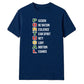 Legends Portugal football tournament unisex t-shirt
