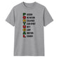 Legends Portugal football tournament unisex t-shirt