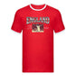 England Three Lions JB Icons Terrace Football Ringer T-Shirt