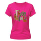 Leopard print pumpkin thankful Thanksgiving Ladies T-Shirt