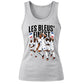 Les Bleus Finest France Team Graphic Ladies Tank Top