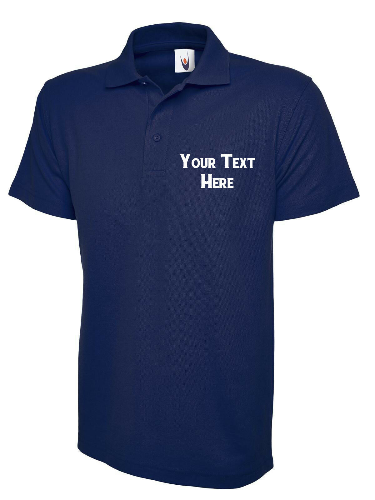 Custom Embroidered Men Polo Tshirt, Personalised Text/Design Shirt, Digitized Company Logo Monogrammed Polo Tee, Special Gift for Golf Lover