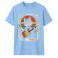Retro Rock Cat Guitarist Unisex T-Shirt