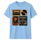 Retro Unisex T-Shirt Vintage Music Graphic Tee