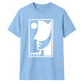 Abstract Line Art Face Silhouette Graphic Unisex T-Shirt