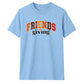 Friendsgiving curved arch font Thanksgiving Unisex T-Shirt