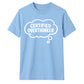 Funny Thought Bubble Certified Overthinker Unisex T-Shirt