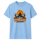 Haunted house scary night graphic Halloween Unisex t-shirt