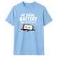 Introverted social battery dead Funny Memes Unisex T-Shirt