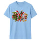 Quirky swamp wildlife festive Christmas Unisex T-Shirt