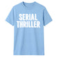 Retro 3D Block Text Serial Thriller Graphic Unisex T-Shirt
