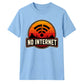 Retro Desert Sunset No Internet Graphic Unisex T-Shirt