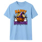 Witch hat pumpkin ghosts graphic Halloween Unisex t-shirt