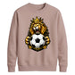 Lion Crown Football King football tournament sweatshirt FiFa World Cup Mockup Dad