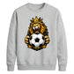 Lion Crown Football King football tournament sweatshirt FiFa World Cup Mockup Dad