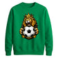Lion Crown Football King football tournament sweatshirt FiFa World Cup Mockup Dad