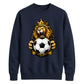 Lion Crown Football King football tournament sweatshirt FiFa World Cup Mockup Dad