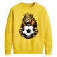 Lion Crown Football King football tournament sweatshirt FiFa World Cup Mockup Dad