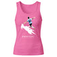 Lionel Messi Goat Argentina Graphic Ladies Tank Top