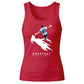 Lionel Messi Goat Argentina Graphic Ladies Tank Top