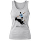 Lionel Messi Goat Argentina Graphic Ladies Tank Top