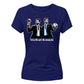 Lionel Messi Suit Football Champions Graphic Ladies T-Shirt