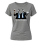 Lionel Messi Suit Football Champions Graphic Ladies T-Shirt