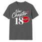 Lipstick Print New Chapter 18 Birthday Unisex T-Shirt