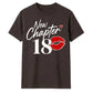 Lipstick Print New Chapter 18 Birthday Unisex T-Shirt