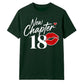 Lipstick Print New Chapter 18 Birthday Unisex T-Shirt