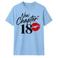 Lipstick Print New Chapter 18 Birthday Unisex T-Shirt
