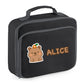 Personalised Rainbow Pencil Kids Lunch Bag with Custom Name Cooler Box