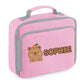 Personalised Rainbow Pencil Kids Lunch Bag with Custom Name Cooler Box