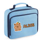 Personalised Rainbow Pencil Kids Lunch Bag with Custom Name Cooler Box