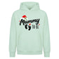Lovable mummy to be baby feet Christmas Oversized Hoodie